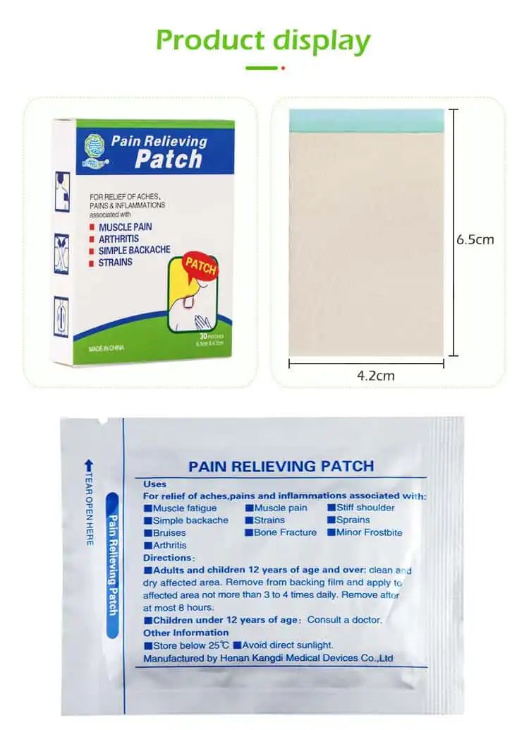 Chronic Pain Patches OEM