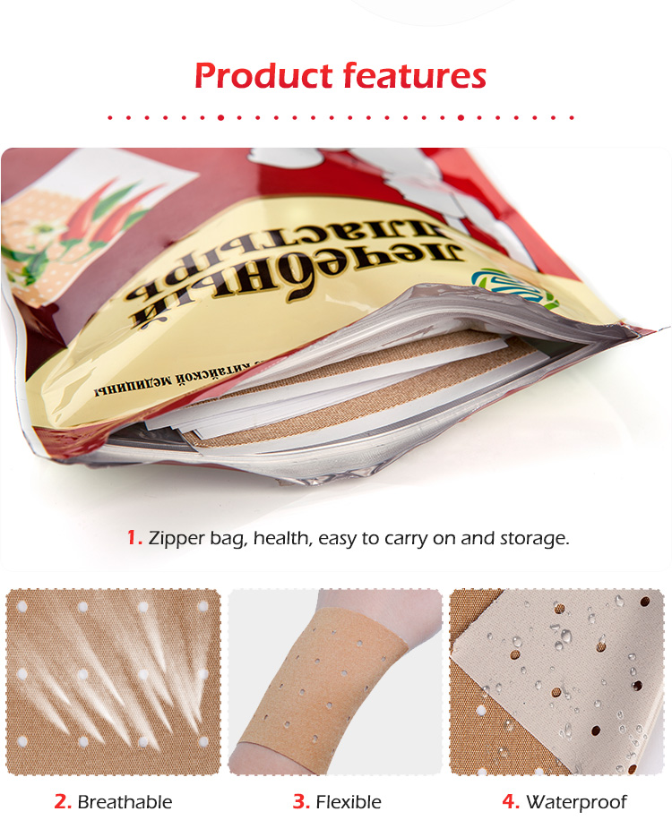 Natural Capsicum Plaster Supplier Natural Capsicum Plaster Supplier