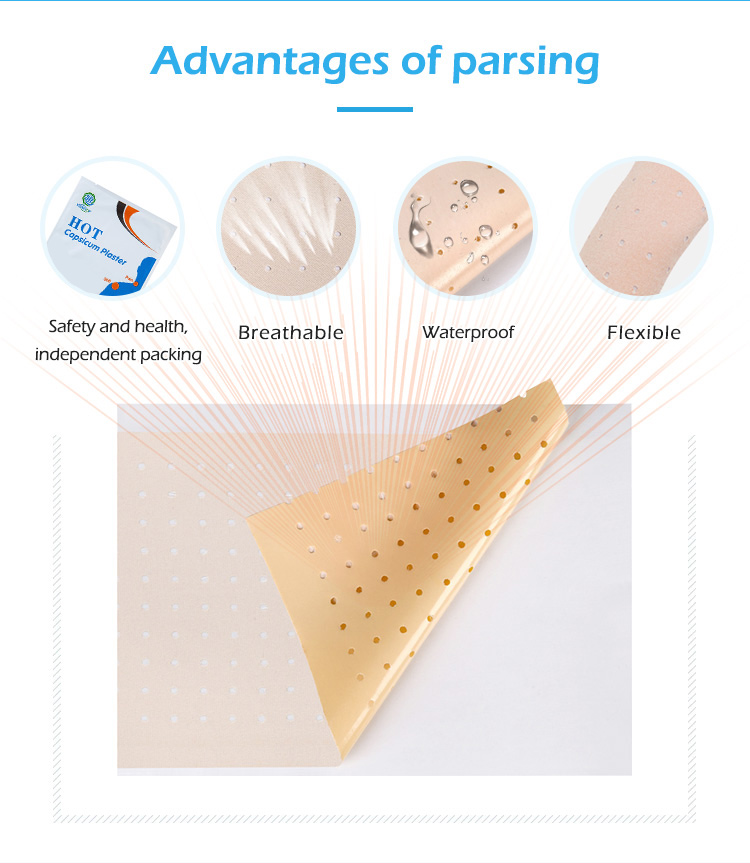 Natural Capsicum Plaster Supplier Natural Capsicum Plaster Supplier