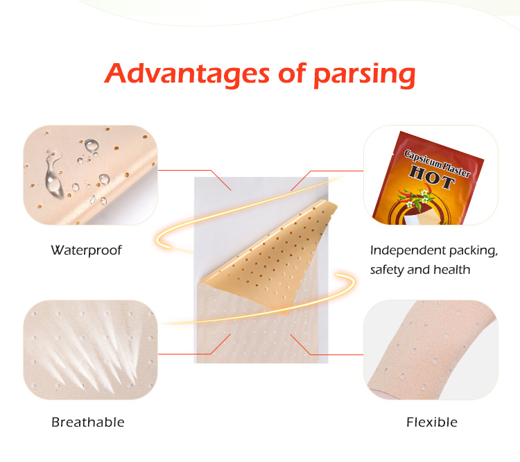 Natural Capsicum Plaster Manufacturer Natural Capsicum Plaster Manufacturer