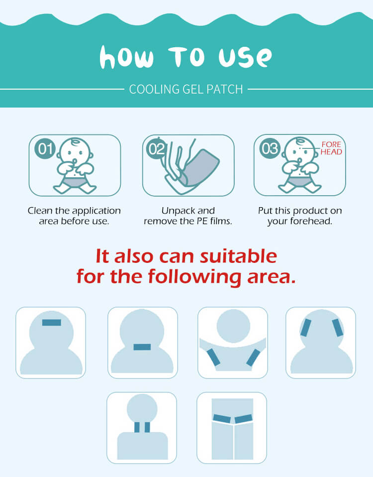 Private Label Headache Cooling Patch