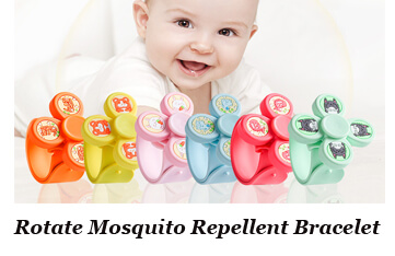 rotate mosquito repellent bracelet