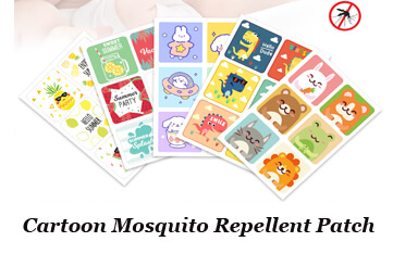 cartoon mosquito repellent patch