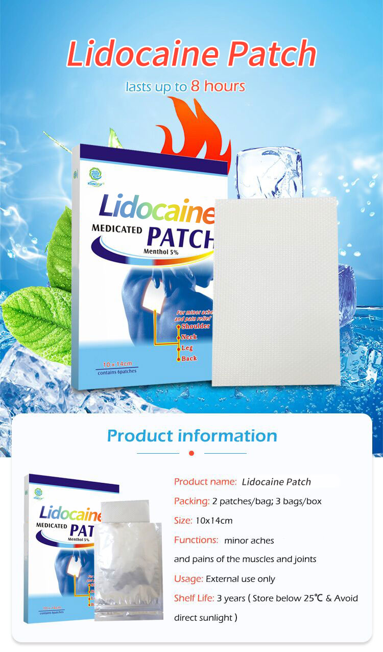 lidocaine transdermal patches manufacturer