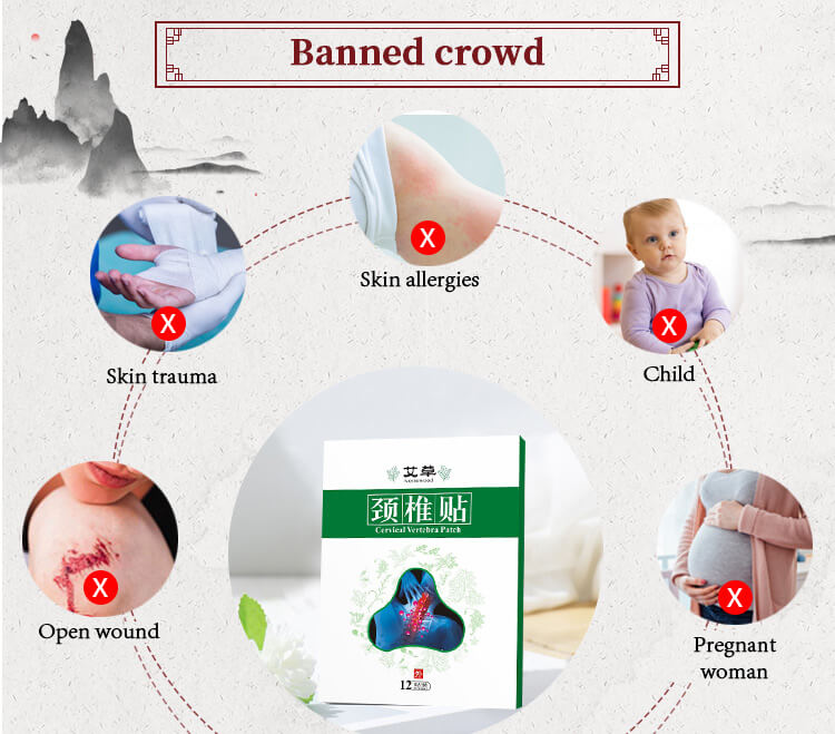 Neck Pain Patches OEM