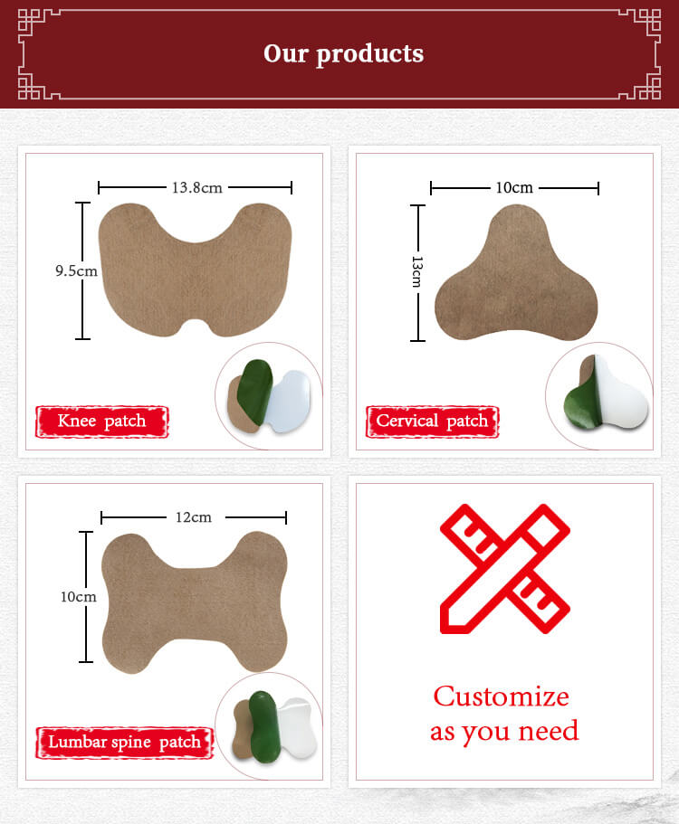 Knee Pain Patches Manufacturer