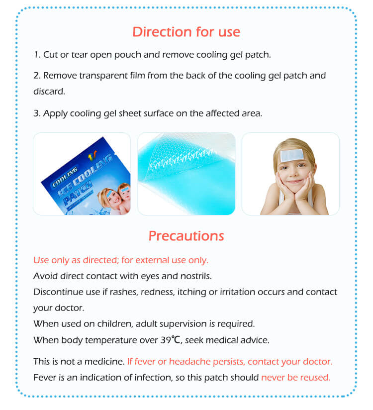 menthol cooling patches Supplier