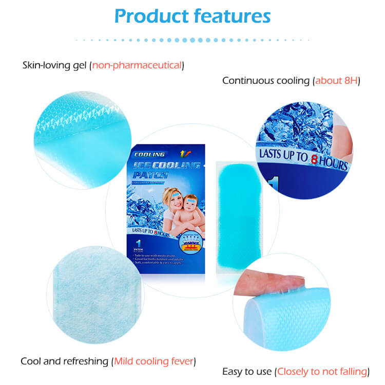 menthol cooling patches OEM