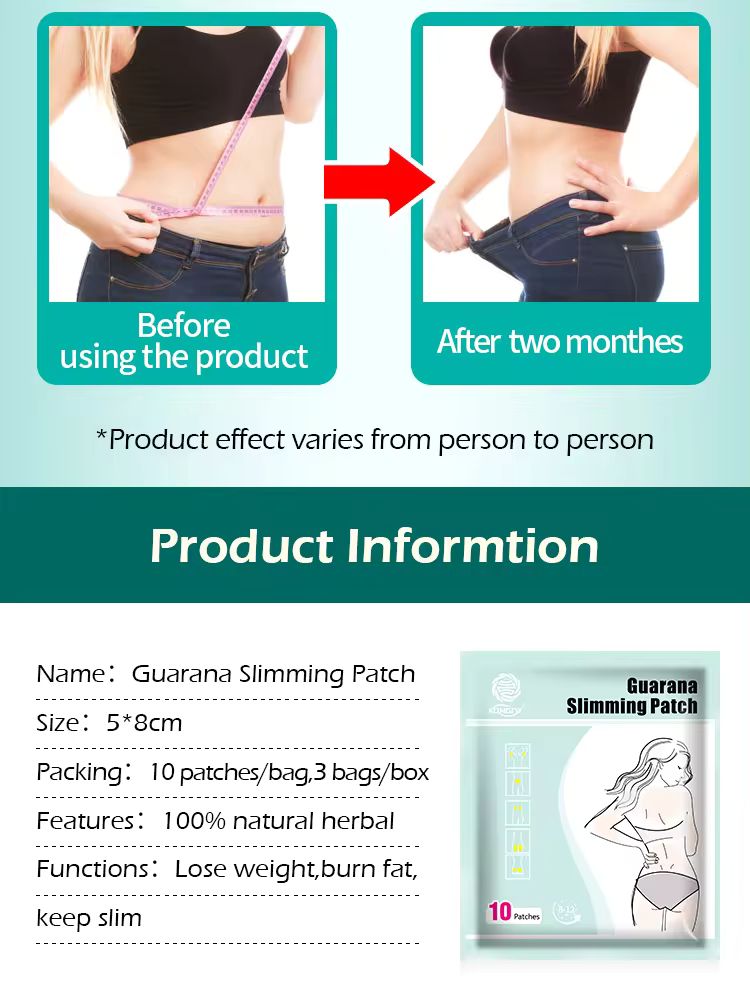 Custom herbal slimming patches