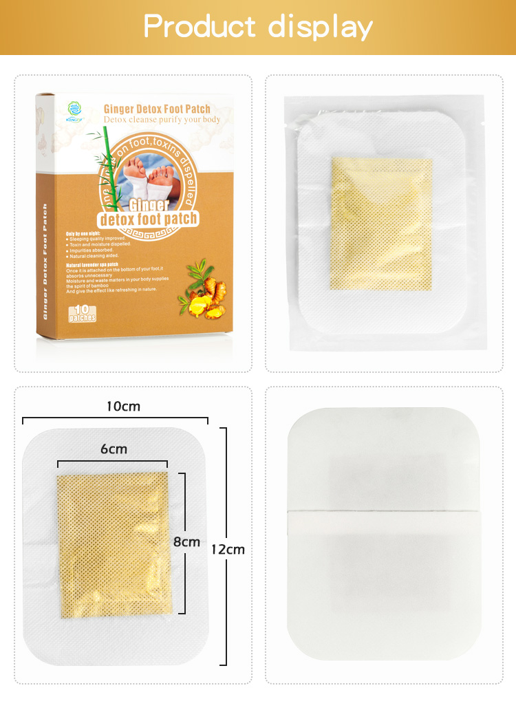 Ginger Detox Foot Pads Manufacturer