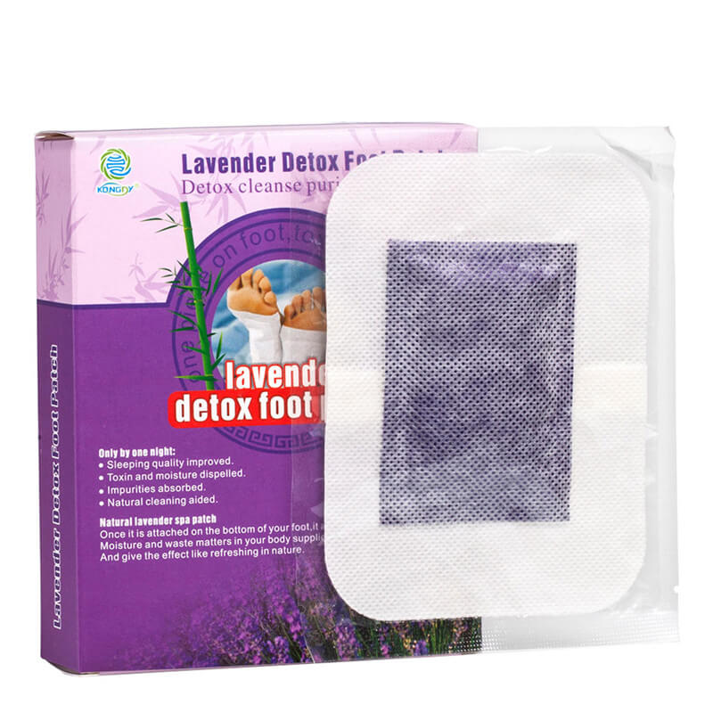 Custom Lavender Foot Detox Patches