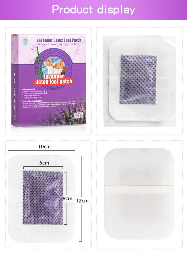 lavender detox foot pads Manufacturer
